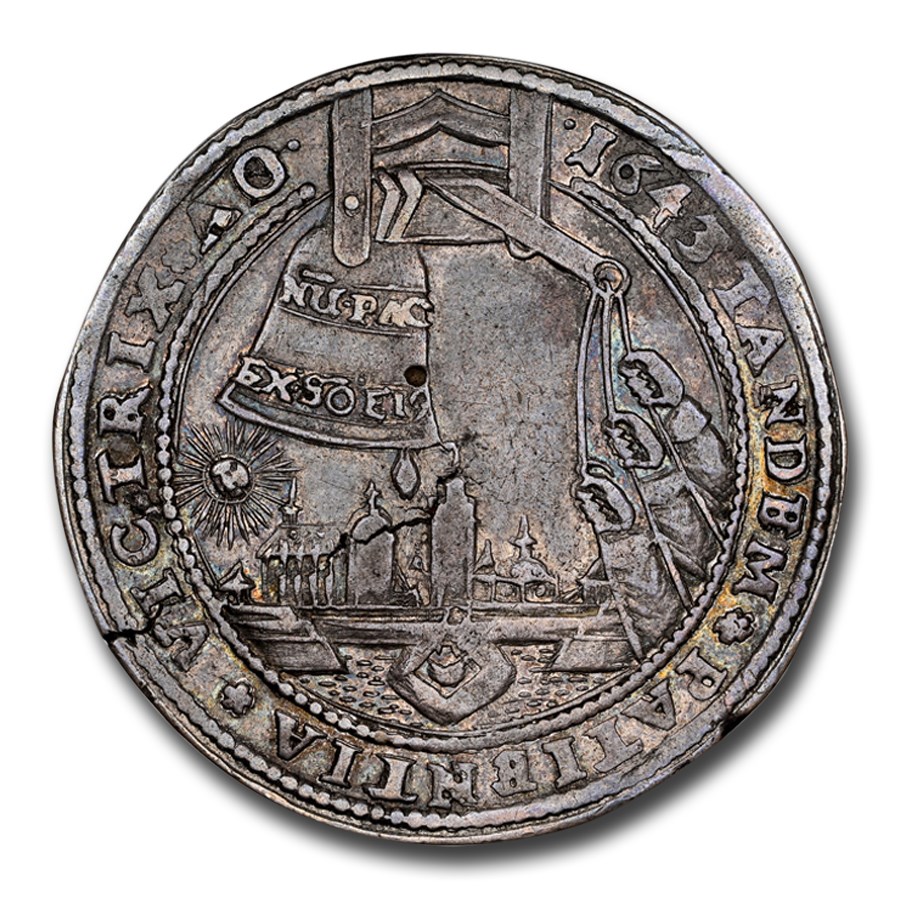 1643 Germany Silver Thaler XF-45 NGC