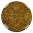 1668-A France Gold Louis d'Or Louis XIV MS-61 NGC