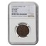 (1670-1675) St. Patrick New Jersey 1/4 Penny VF-35 NGC (Brown)