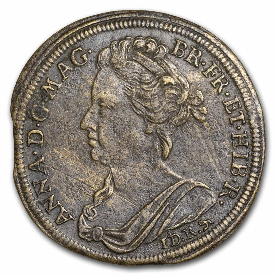 (1700s) Great Britain AE Jeton Queen Anne AU (24 mm)
