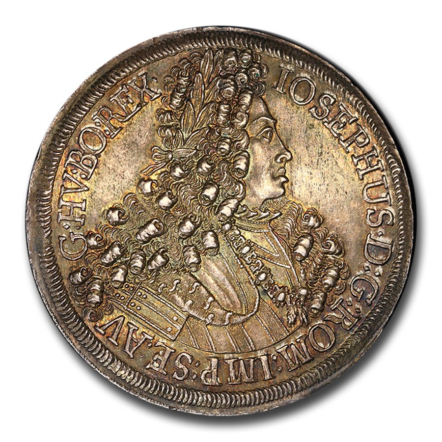 (1705-11) Austria Silver 2 Thaler Joseph I MS-64+ PCGS