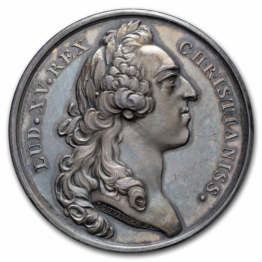 1757 (1830's) France Birth of the Country Silver Medal