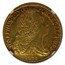 1758-B Brazil Gold 6400 Reis Jose I AU-53 NGC
