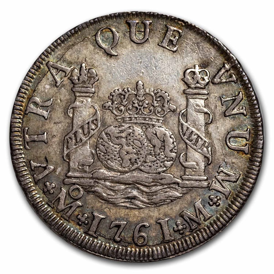 1761-Mo M Mexico 2 Reales Charles III XF