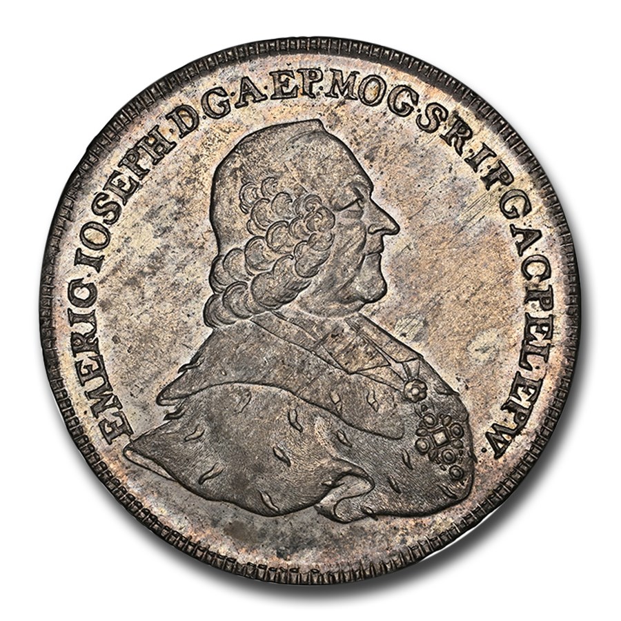 1769 Germany Silver Thaler Josef MS-64 NGC
