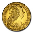 1776-R Brazil Gold 6400 Reis Jose I AU-55 PCGS