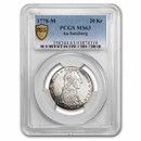 1778-M Austria Salzburg Silver 20 Kreuzer MS-63 PCGS