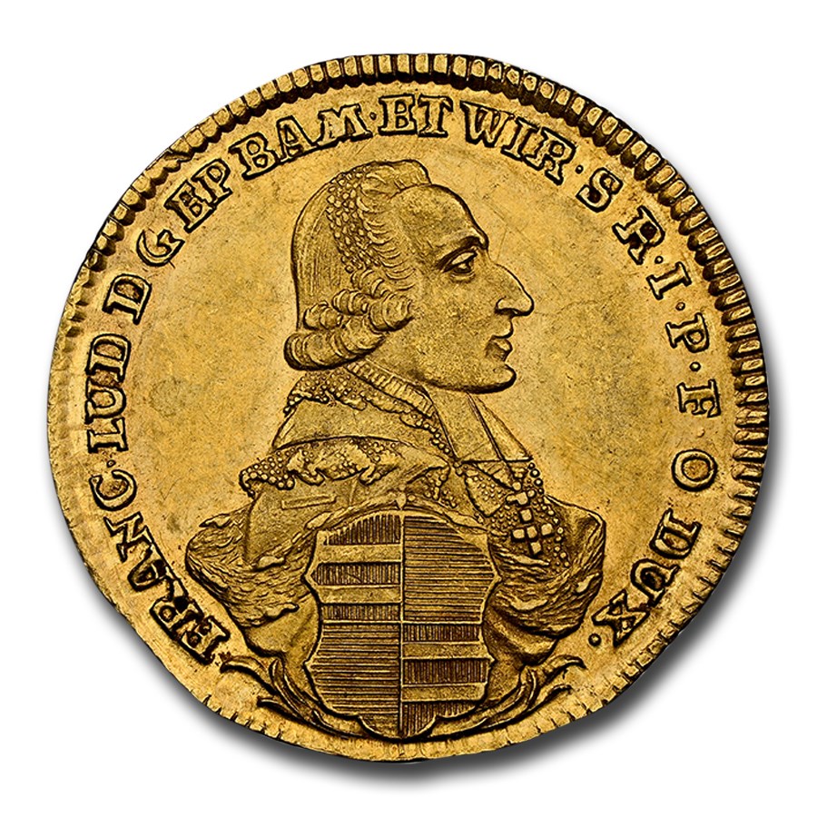1779 Germany Gold Goldgulden MS-61 NGC (Wurzburg)