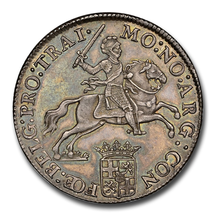 1785 Netherlands Silver Ducaton MS-63 NGC (Utrecht)