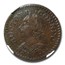 1787 Connecticut Copper Bust Left AU-53 NGC (Brown, Laughing)