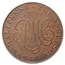 1791 Great Britain Bronzed Half Penny Token Proof