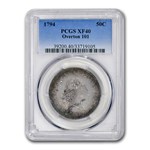 1794 Flowing Hair Half Dollar XF-40 PCGS (O-101)