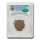 1794 Liberty Cap Half Cent MS-62 PCGS CAC (BN, Sm. Edge Letters)