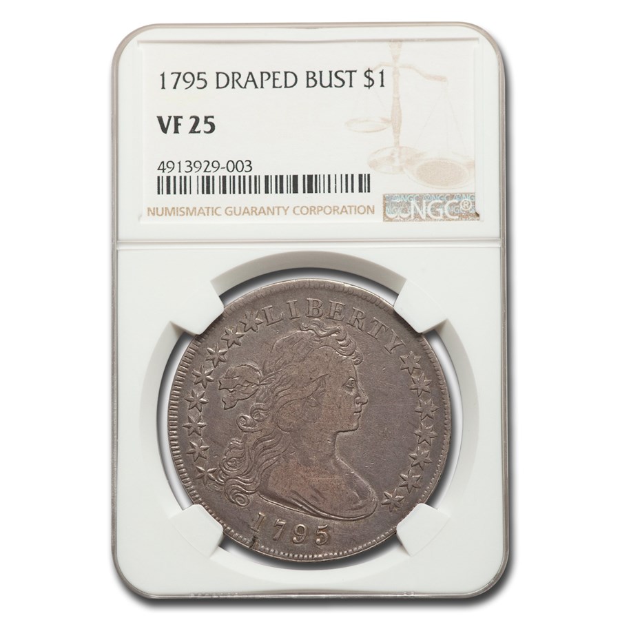 Buy 1795 Draped Bust Dollar VF-25 NGC | APMEX