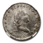 1795 Flowing Hair Half Dollar AU-58 NGC (O-126a)