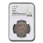 1795 Flowing Hair Half Dollar MS-61 NGC (O-124)