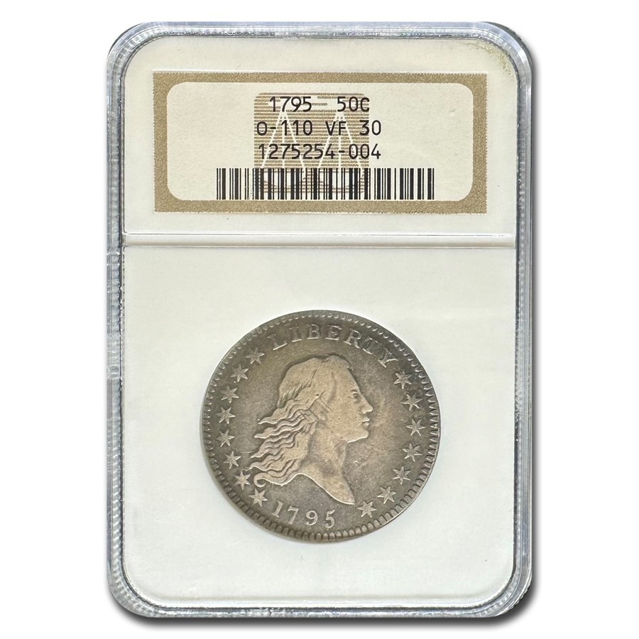 1795 Flowing Hair Half Dollar VF-30 NGC (O-110)