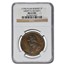 (1795) Washington Liberty & Security Penny MS-62 NGC (Brown)