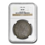 1796 Draped Bust Dollar AU-50 NGC