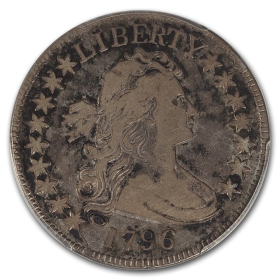 1796 Draped Bust Half Dollar VF-25 PCGS (Overton 102, 16 Stars) Coin ...