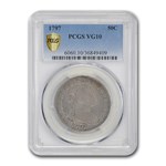 1797 Bust Half Dollar VG-10 PCGS