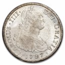 1797-PTS PP Bolivia Silver 8 Reales Charles IV AU