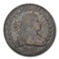 1798 Draped Bust Dollar AU-50 NGC (Sm Eag,15 Stars, BB-81, B-2)