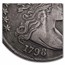 1798 Draped Bust Dollar Heraldic Eagle XF