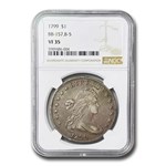 1799 Draped Bust Dollar VF-35 NGC (BB-157, B-5)