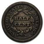 1800-1857 Half Cents Avg Circ