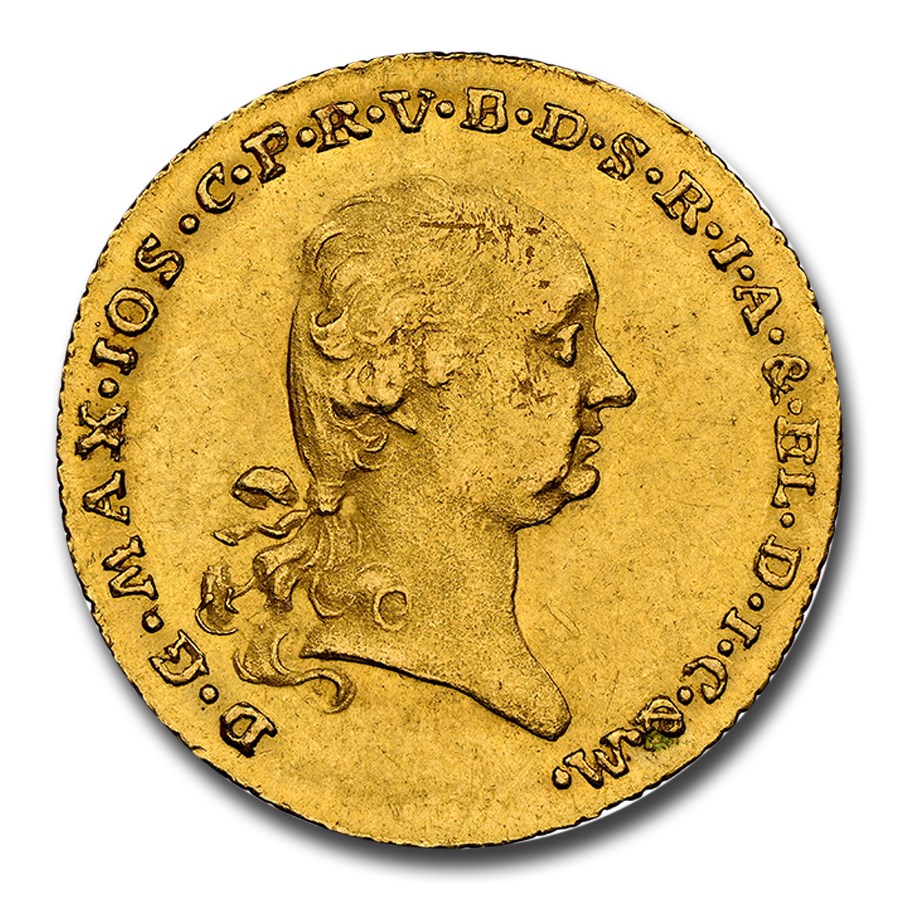 1800 Germany Gold Ducat Josef MS-62 NGC (Bavaria)