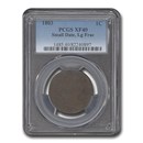 1803 Large Cent Sm Date/Lg Fraction XF-40 PCGS