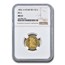 1804 $2.50 Gold Capped Bust Quarter Eagle MS-61 NGC 14 Stars Rev.