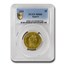 1804 $5 Capped Bust Gold Half Eagle MS-60 PCGS (Small 8)