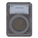 1804 Draped Bust Large Cent VG-10 PCGS