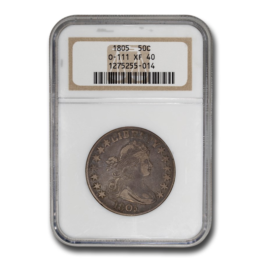 Buy 1805 Bust Half Dollar XF-40 NGC (O-111) | APMEX