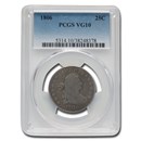 1806 Draped Bust Quarter VG-10 PCGS