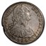 1806-LIMA JP Peru Silver 8 Reales Charles IV AU (Details)