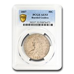 1807 Capped Bust Half Dollar AU-53 PCGS (Bearded Goddess)