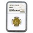 1807-M Spain Gold 2 Escudos Charles IV MS-62 NGC