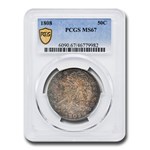 1808 Capped Bust Half Dollar MS-67 PCGS