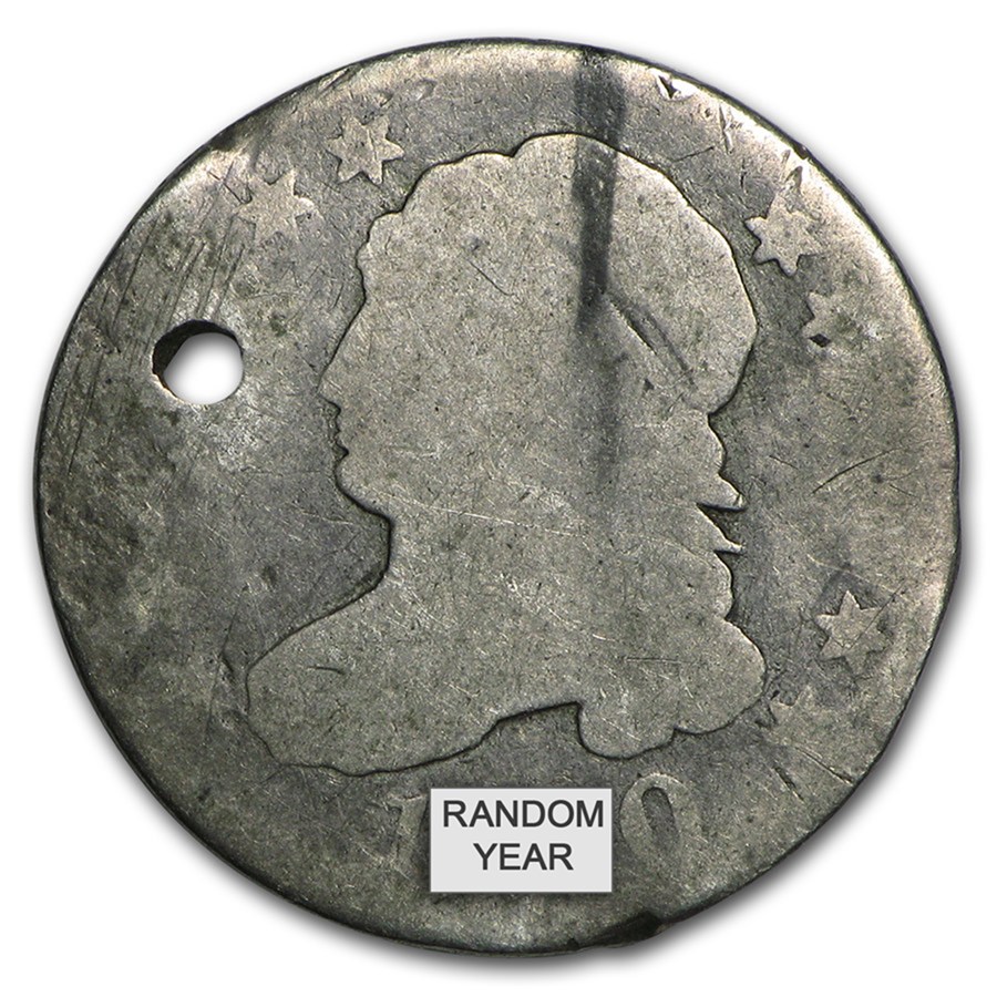 1809-1837 Capped Bust Dime Worse Than Culls