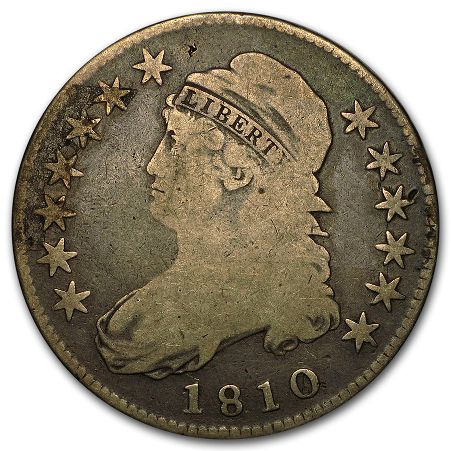 1810 Bust Half Dollar VG