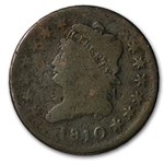 1810 Large Cent Classic Head Good