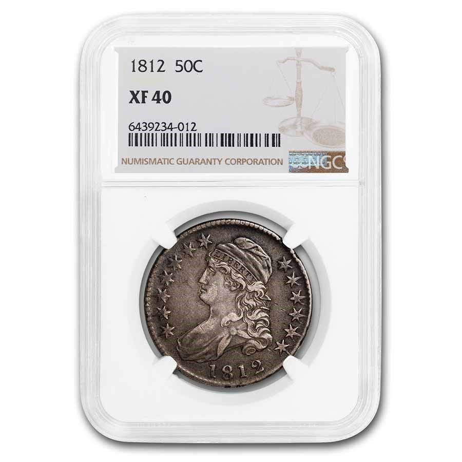 Buy 1812 Capped Bust Half Dollar XF-40 NGC | APMEX