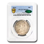 1814 Capped Bust Half Dollar MS-65+ PCGS CAC