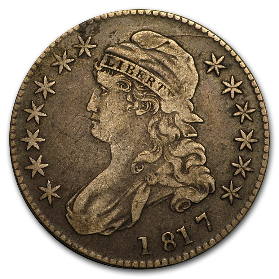 1817 Bust Half Dollar VF