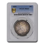 1818 Bust Half Dollar MS-65 PCGS