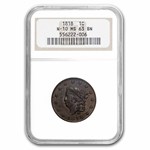 1818 Large Cent MS-63 NGC (Brown, N-10)