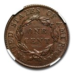 1819/8 Large Cent AU-55 NGC (Brown)